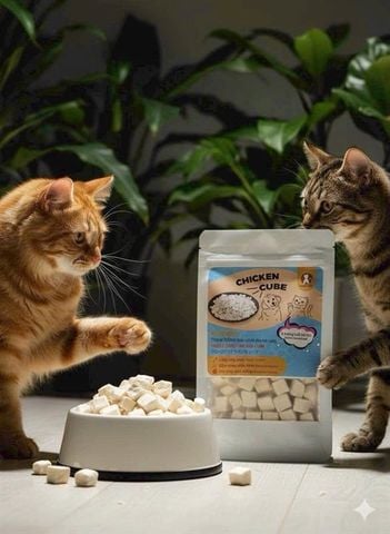  Gà Viên Sấy Khô CATSDO Hàng Công Ty 