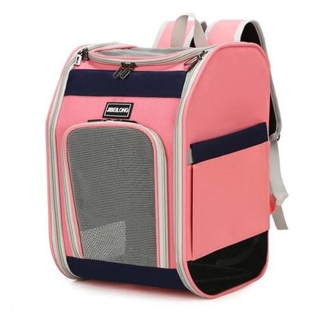  Balo Vận Chuyển Chó Mèo Chống Nóng, Thoáng Khí (Có Cửa Trên) 39x31x26 (cm) - Dưới 8kg 