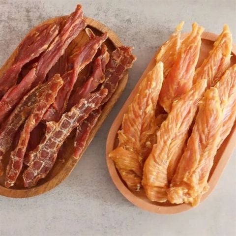  Bánh Thưởng Gà Vịt Sấy Dẻo Cho Chó 