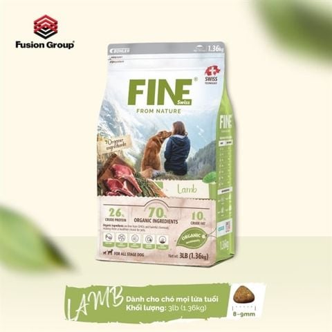  Hạt Hữu Cơ Tự Nhiên Dành Cho Chó 1.36kg 