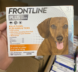  Thuốc Nhỏ Gáy Trị Ve và Bọ Chét Trên Chó FRONTLINE PLUS DOG 