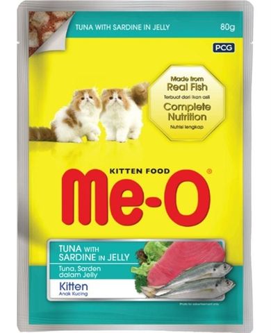 Pate Mèo Me-O Gói 80Gr 