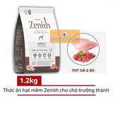  Hạt mềm Chó Lớn ZENITH ADULT - Vị Thịt Gà & Bò - 1.2KG 