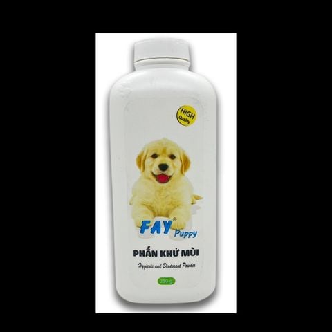  Phấn Tắm Khô FAY Puppy Dành Cho Chó Con Khử Mùi 120g 