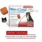  Viên nhai NexGard (01 Viên) HSD 10/2025 Viêm Da, Ve, Ghẻ, Bọ Chét Trên Chó (25-50kg) - Nông Trại Thú Cưng 