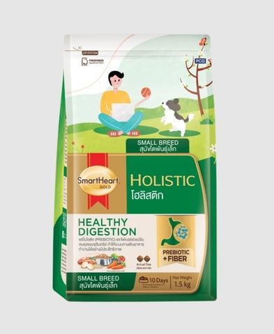  Hạt Smartheart Gold Holistic Small Breed Dành Cho Giống Chó Nhỏ, Giúp Giảm Ố Mắt 1.5KG 