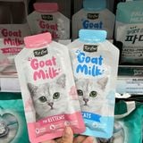  Sữa Dê KitCat Không Lactose Cho Mèo Giúp Khỏe Xương, Vitamin - 50ml 