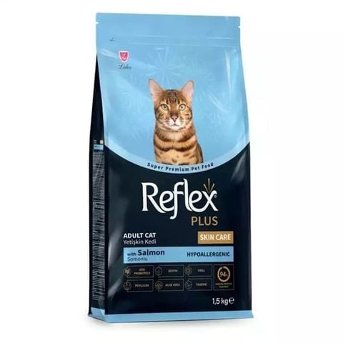  Hạt Cho Mèo Giúp Tiêu Búi Lông Reflex Plus HairBall Gói 1.5KG 