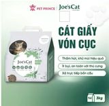  Cát giấy vón cục Joe’sCat 3kg - Phù hợp mèo nhạy cảm đường hô hấp 