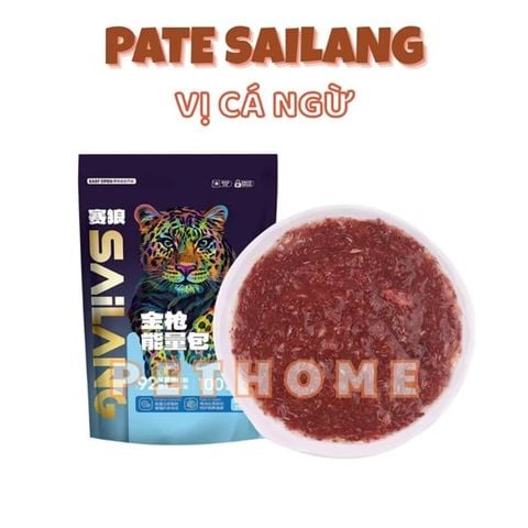  Pate Mèo SaiLang Gói 70G Ngon Bổ, Mèo Ăn Ngon,Hỗ Trợ Tiêu Hóa Và Đề Kháng 