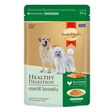  Pate SmartHeart Gold Pouch Healthy Digestion Cho Chó Trưởng Thành (Gà Rau Củ) - 80g 
