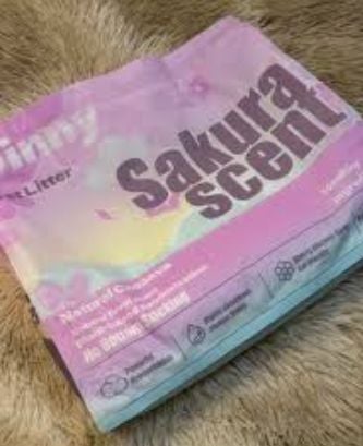  Cát Sắn OINNY Scent, Khử Mùi Tốt, Ít Bụi, Hương Hoa Anh Đào - 2.5kg 