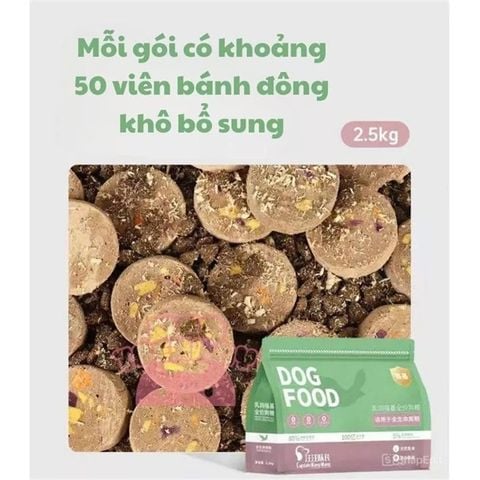  Hạt Cho Chó Captain 5in1 (Mix Bồ Câu, Bánh Rau Củ,...) Phù Hợp Mọi Độ Tuổi, Mọi Giống Chó 