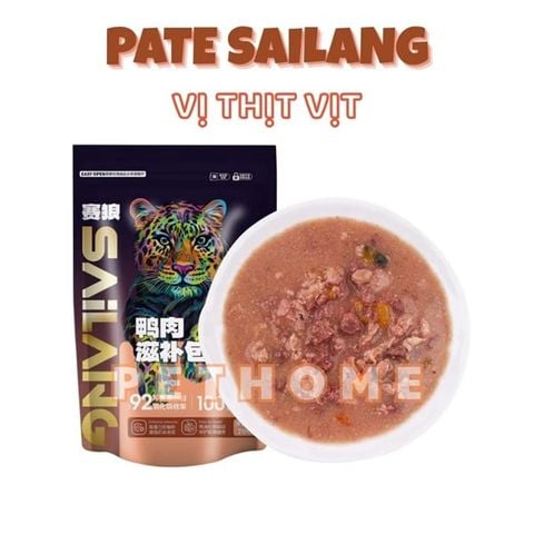  Pate Mèo SaiLang Gói 70G Ngon Bổ, Mèo Ăn Ngon,Hỗ Trợ Tiêu Hóa Và Đề Kháng 