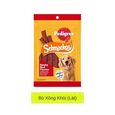  Bánh Snack- Bánh Thưởng Cho Chó Pedigree Schmackos 70g - Nhiều Vị 