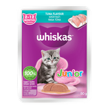  Thùng 24 gói Pate Mèo con Whiskas Junior - 80gr - Nhiều vị 