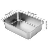  Khay Vệ Sinh Inox Chống Gỉ, Dễ Vệ Sinh, Bền Đẹp 