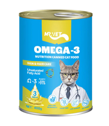  Pate Lon Mr.Vet 400g Cho Mèo - Nhiều vị 