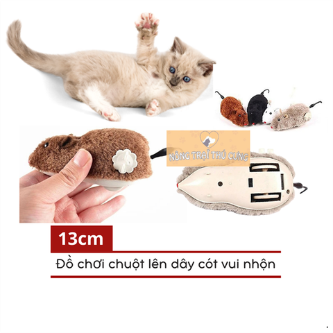  Đồ Chơi Chuột Lên Dây Cót Vui Nhộn 