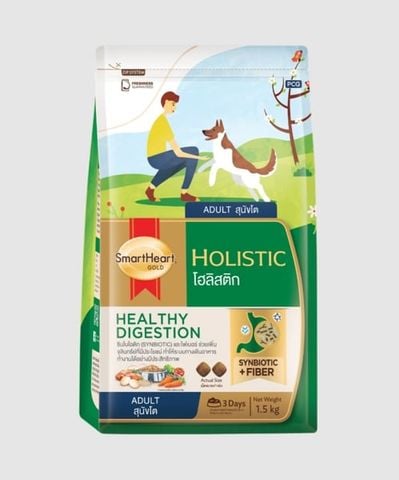  Hạt Smartheart Gold Holistic Cho Chó Trưởng Thành Giảm Ố Mắt 1.5KG 
