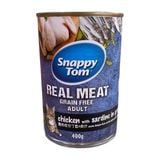  Pate Cho Mèo Snappy Tom Real Fish - Lon 400g 