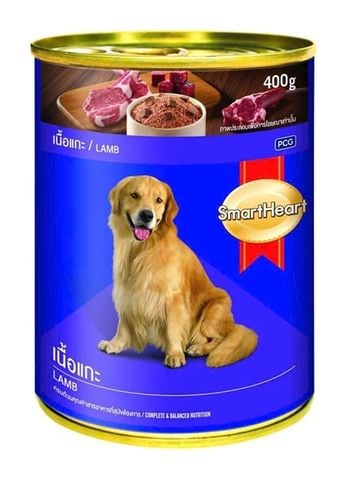  Pate Chó Lớn SmartHeart Lon 400g - Nhiều Vị 