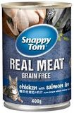  Pate Cho Mèo Snappy Tom Real Fish - Lon 400g 