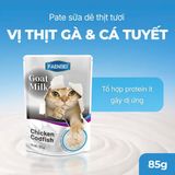  Pate Sữa Dê Faenbei Cho Mèo Từ 3 Tháng Tuổi, Giúp Tốt Cho Hệ Tiêu Hóa - 85g 
