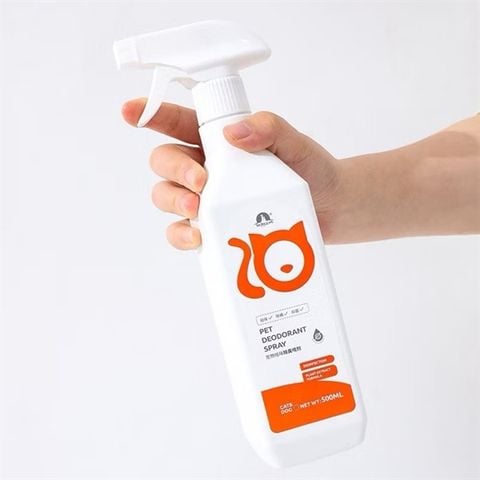  Xịt khử mùi Chó Mèo Nơi ở, Chuồng trại, Thau cát Taotaopet 500ml 