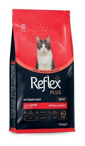  Hạt Cho Mèo Giúp Tiêu Búi Lông Reflex Plus HairBall Gói 1.5KG 