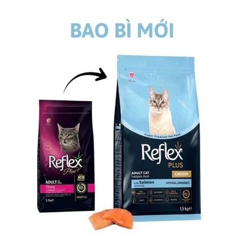  Hạt Cho Mèo Giúp Tiêu Búi Lông Reflex Plus HairBall Gói 1.5KG 