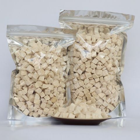  [CHỈ BÁN SÀN]Thịt Ức Gà Sấy Khô (Dạng Viên) Cho Chó Mèo (Có túi hút ẩm 100g) 