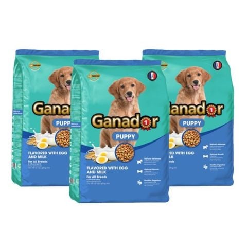  [Thanh lý] Cho Chó Con Ganador Puppy Trứng Sữa 500g chiết 