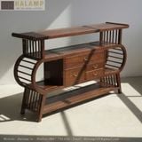  Tủ Console Gỗ Tự Nhiên Phong Cách Grand Bois C004 