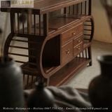  Tủ Console Gỗ Tự Nhiên Phong Cách Grand Bois C004 