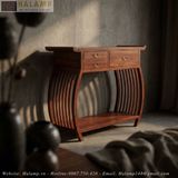  Bàn Console Gỗ Tự Nhiên Phong Cách Việt Đương Đại C003 