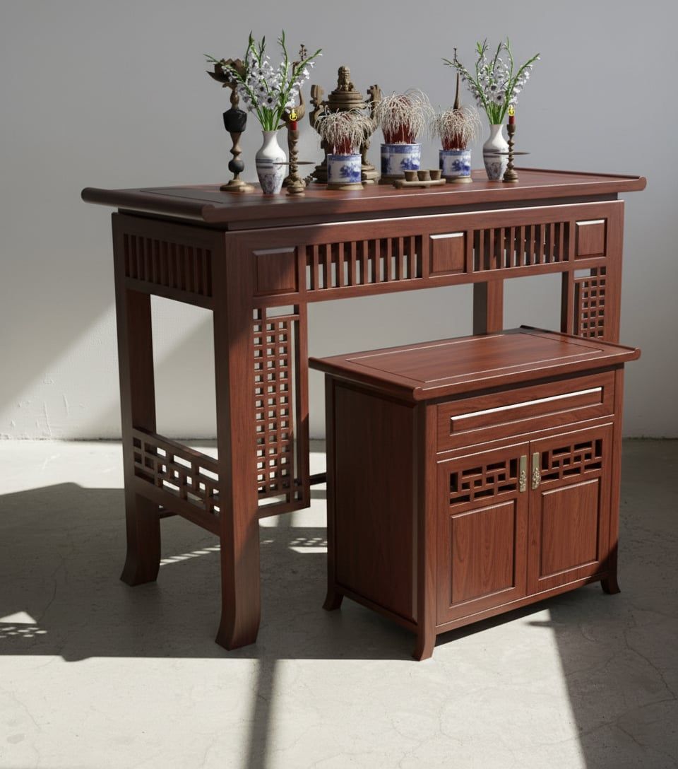  Bàn thờ Grandbois kiểu mới Halamp BTV004 