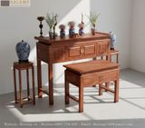  Bàn thờ gỗ Việt đơn giản hiện đại Halamp BTV008 