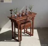  Bàn thờ gỗ Việt đơn giản không nặng nề Halamp BTV009 