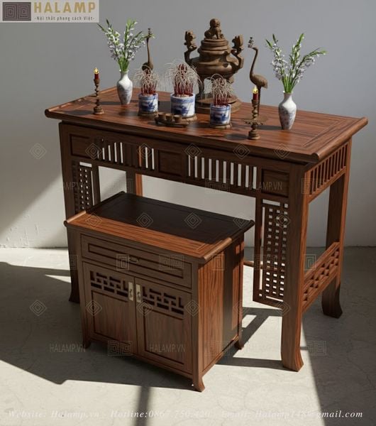 Bàn thờ grandbois kiểu mới