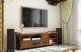 Mẫu tủ kệ ti vi grand bois indochine halamp KTV004 