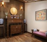  Mẫu bàn thờ 1m53 phong cách Việt Halamp BTV007 