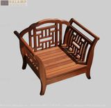  Bộ sofa gỗ việt Á Đông Halamp SF019 