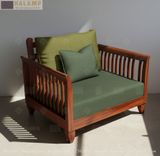  Bàn ghế sofa gỗ phòng khách hiện đại Halamp SF005 