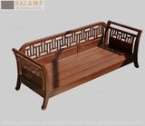 Sofa gỗ Grandbois Halamp SF023 