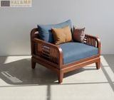  Sofa gỗ phòng khách cho nhà liền kề Halamp SF007 