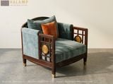  Thiết kế sofa phong cách indochine Halamp SF024 