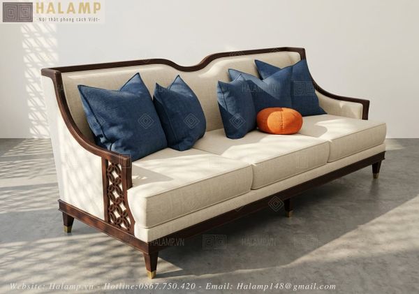 sofa gỗ indochine