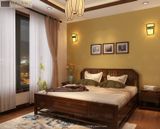  Mẫu giường ngủ gỗ Sồi tự nhiên Halamp 04S 