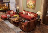  Sofa gỗ phong cách Việt truyền thống Halamp SF027 